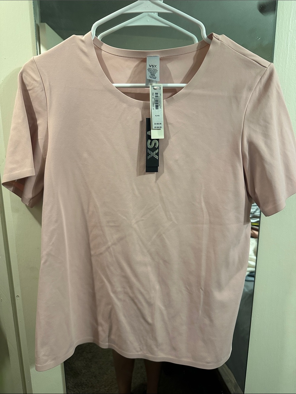 VSX Soft Blush Short Sleeve Crew Neck Tee